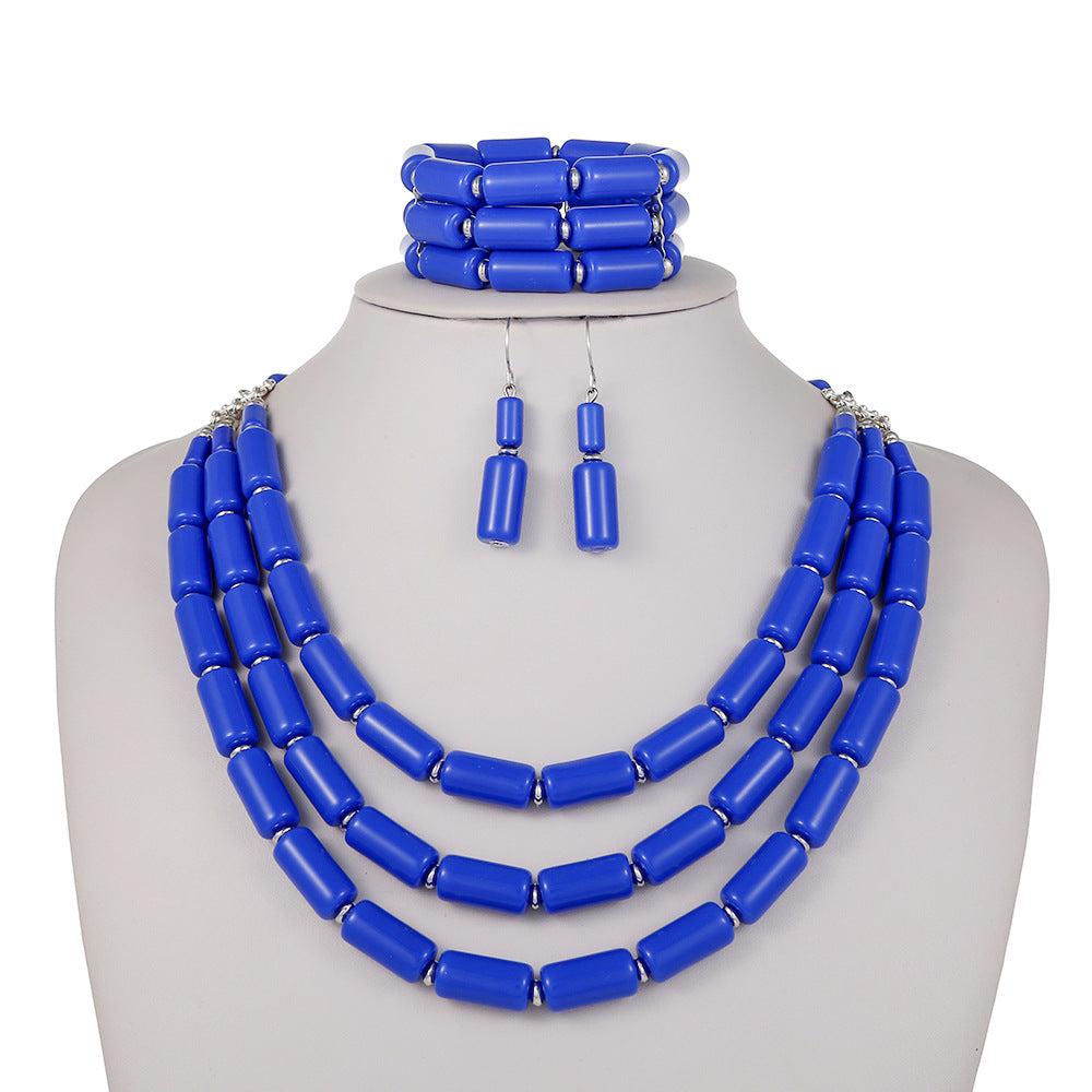 Savanna Rhythms Black Style Jewelry Set