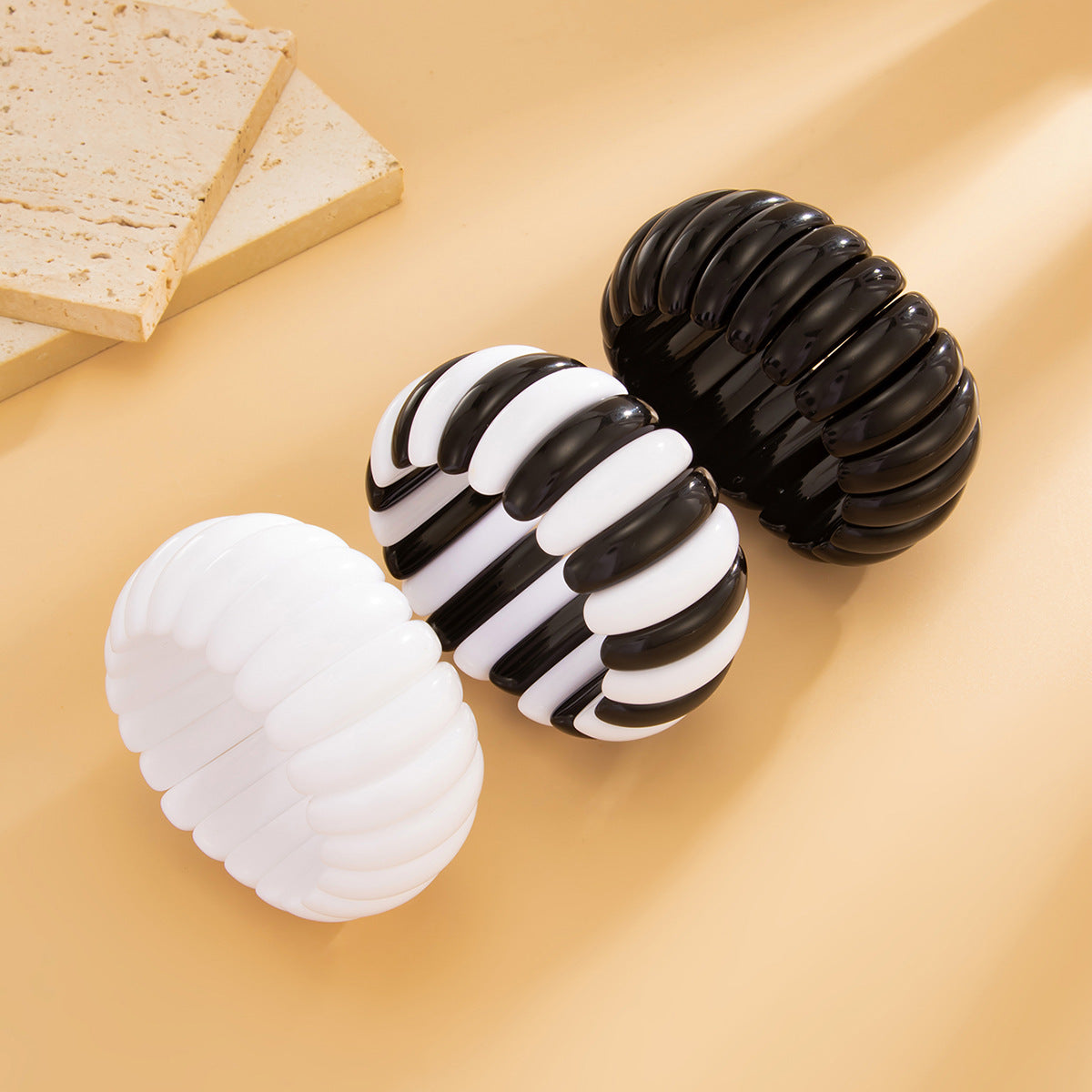 Planderful Vienna Verve Personalized Color Matching Bracelet For Women Elastic Wide Statement Jewelry