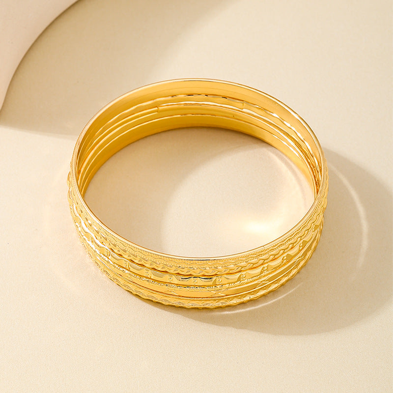 Planderful Vienna Verve Bracelet Set – Stylish Retro Minimalist Design