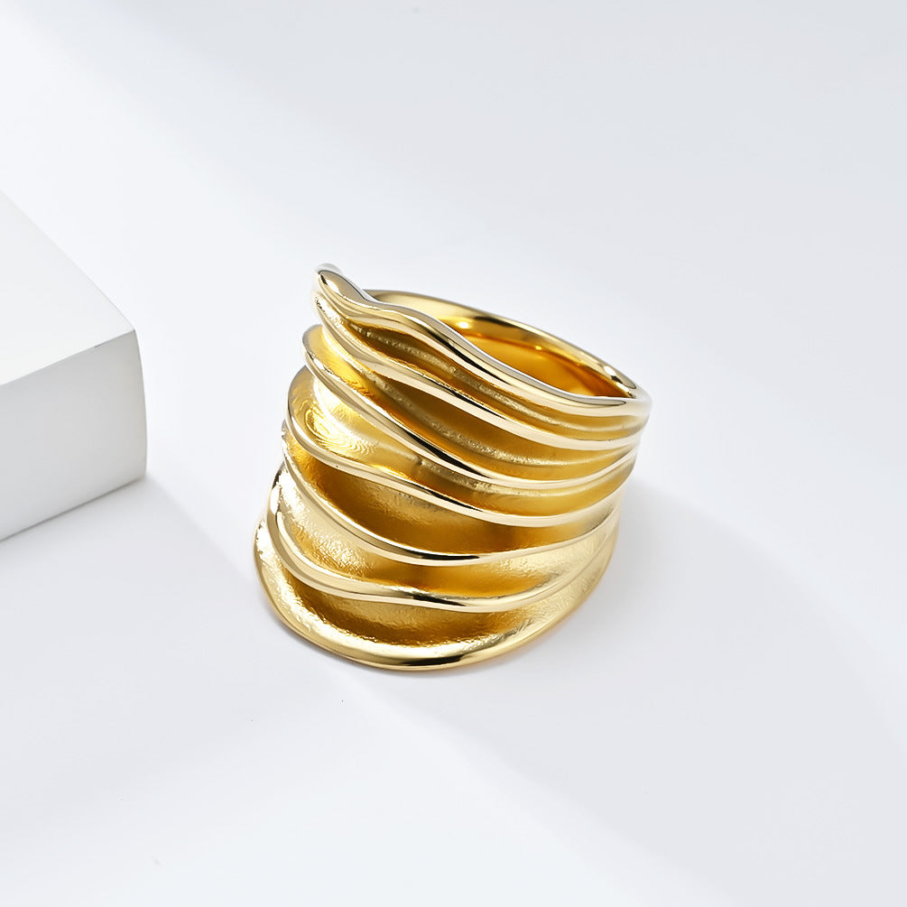 High-End Wear Jewelry: Stainless Steel Rings for Women