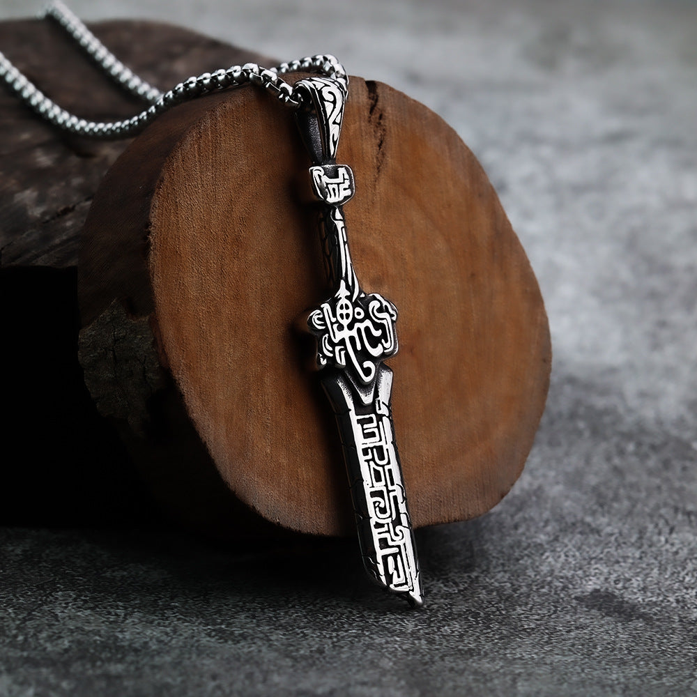 Personality Domineering Viking Pendant Fashion Rune Jewelry