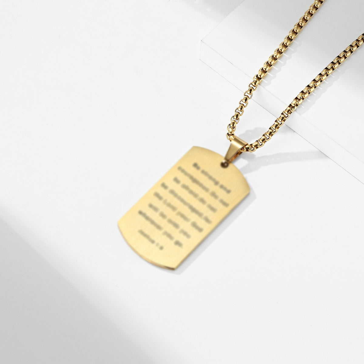 Stainless Steel Cross Necklace