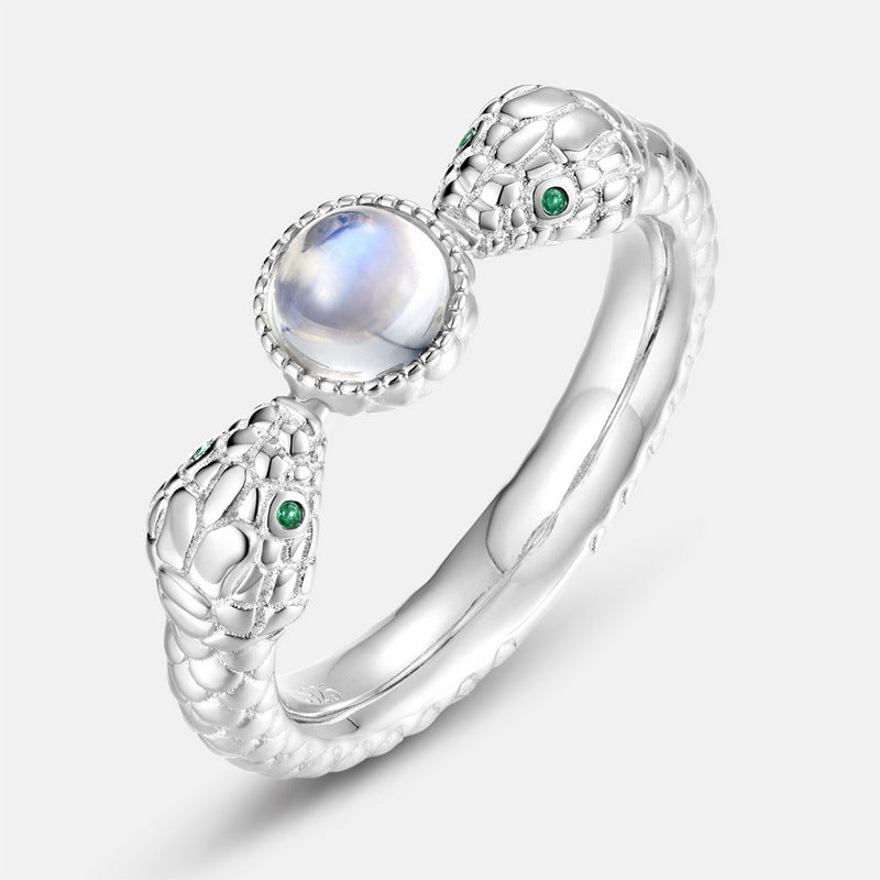 Planderful Everyday Genie Spirit Snake Ring – Versatile Niche Design for Women