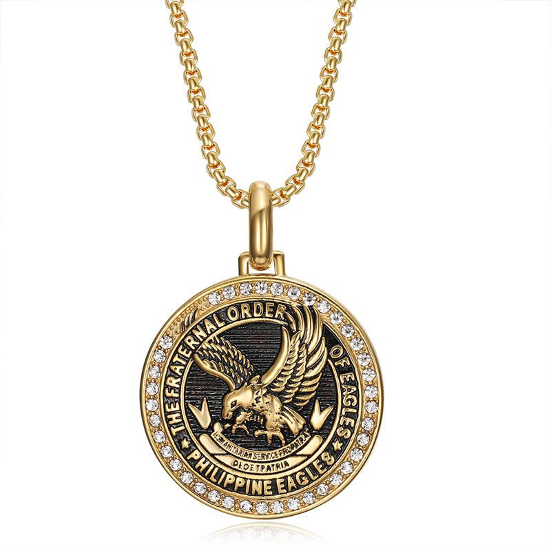 Stainless Steel Eagle Pendant Necklace Durable Everyday Genie By Planderful For Global Travelers