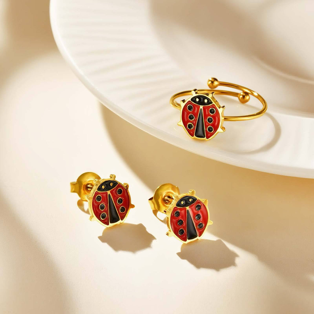 Flower Stainless Steel Ring