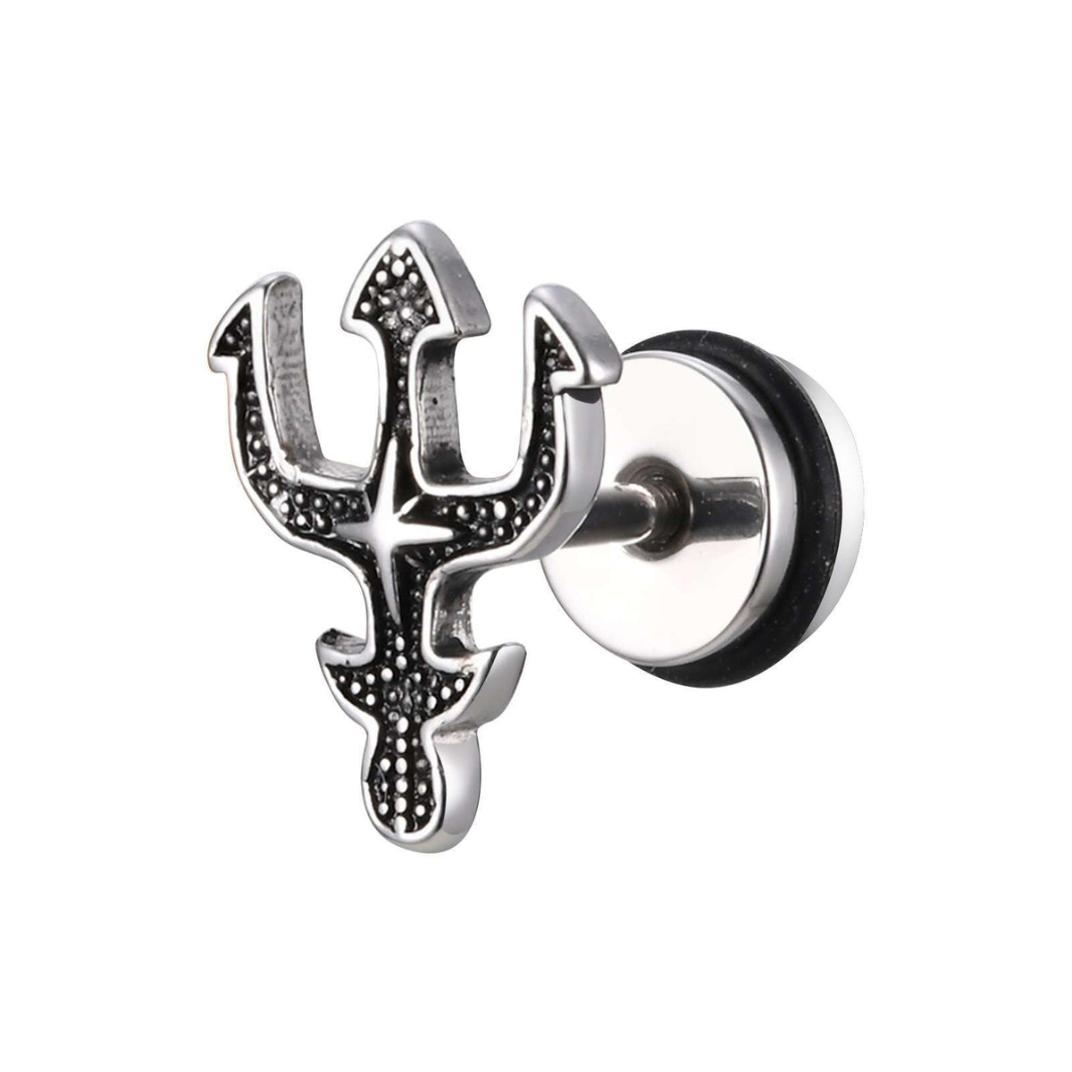 Stainless Steel Vintage Single Earring