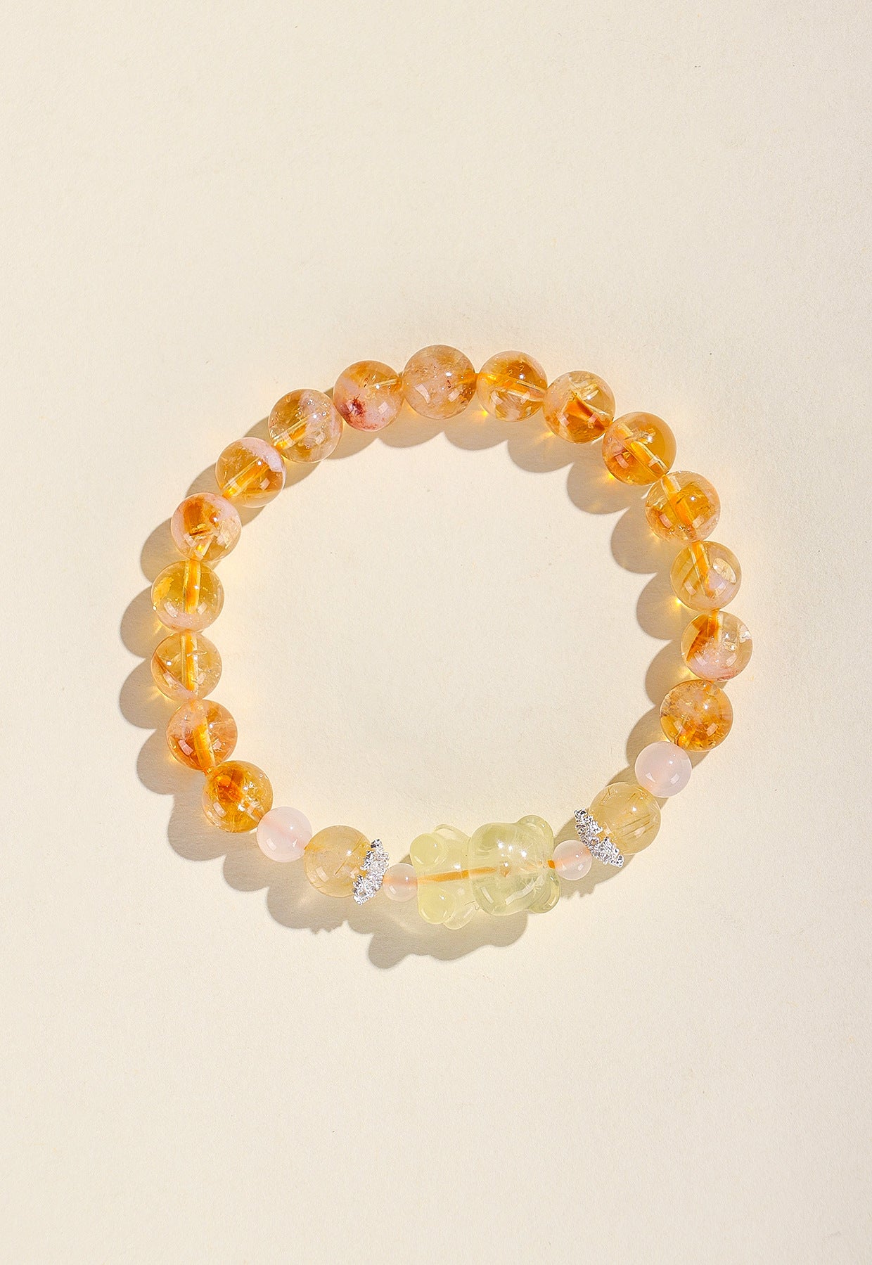 Planderful Fortune's Favor Bracelet – Fresh and Sweet Citrine Bear Design