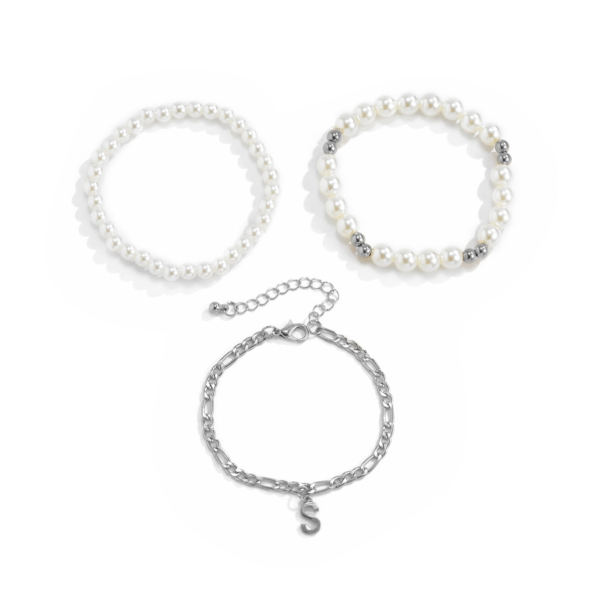 Planderful Beaded Bracelet Set for Women Versatile Exaggerated Multi Layer Design Statement Jewelry Vienna Verve