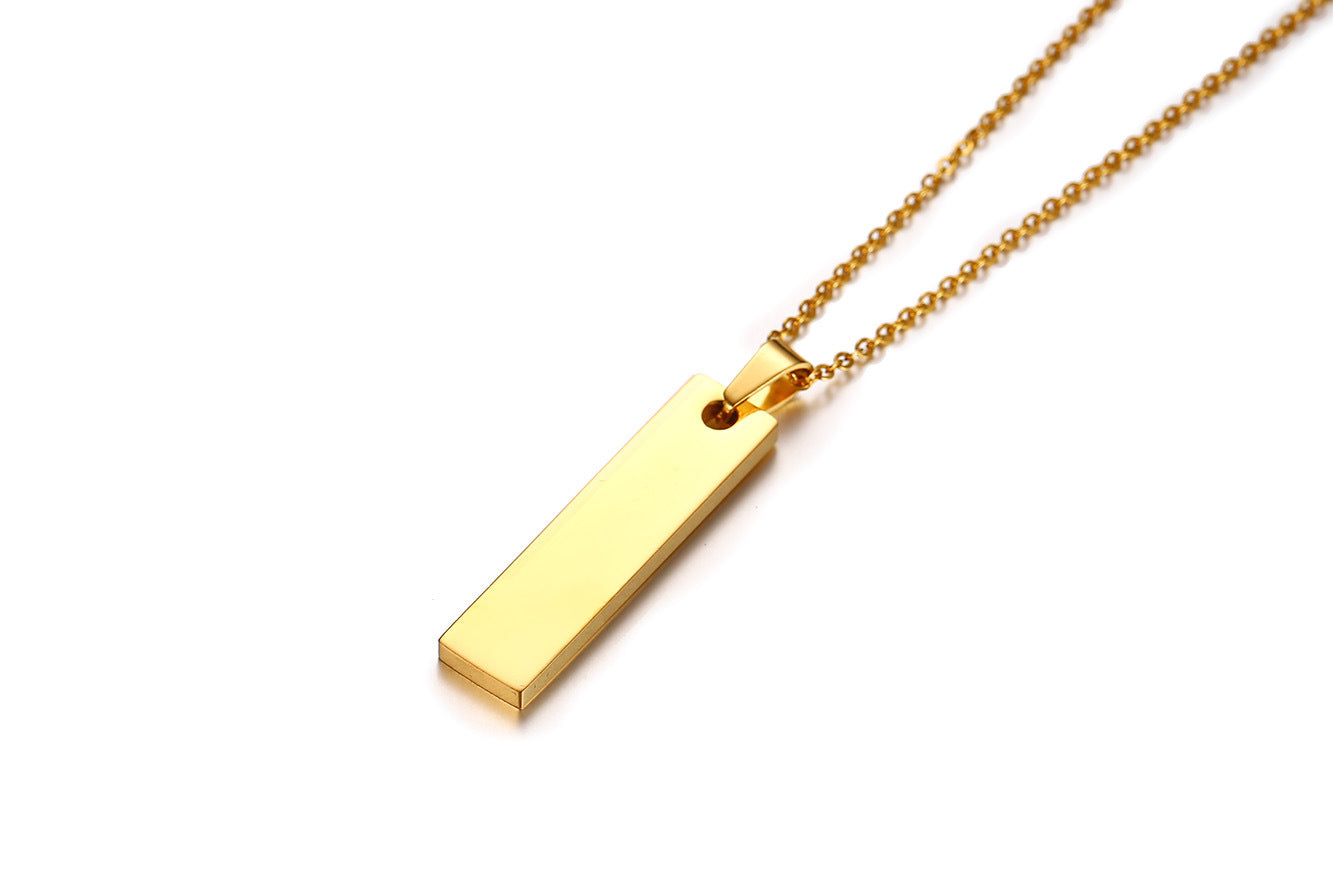Fashion Jewelry Personalized Trinkets Titanium Steel Pendant