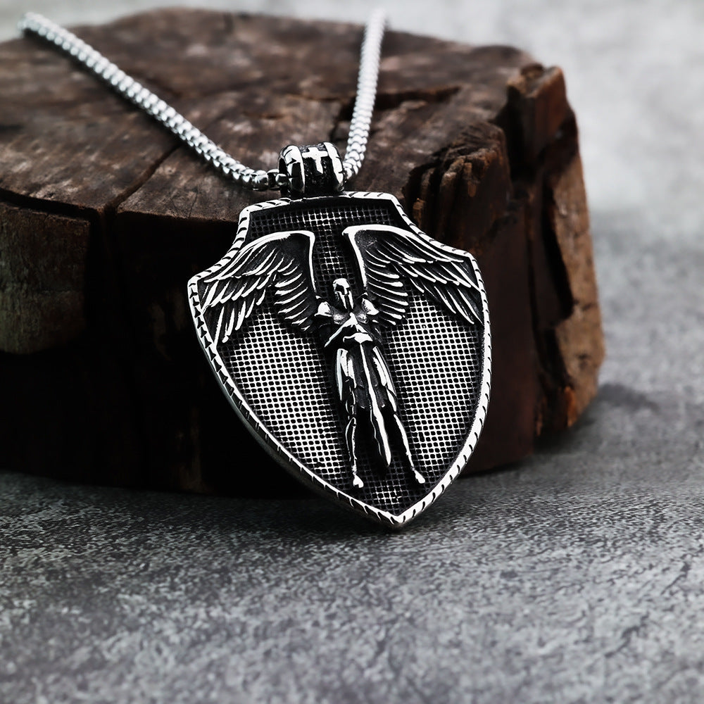 Cross-Border Nordic Viking Pendant for Men in Steel