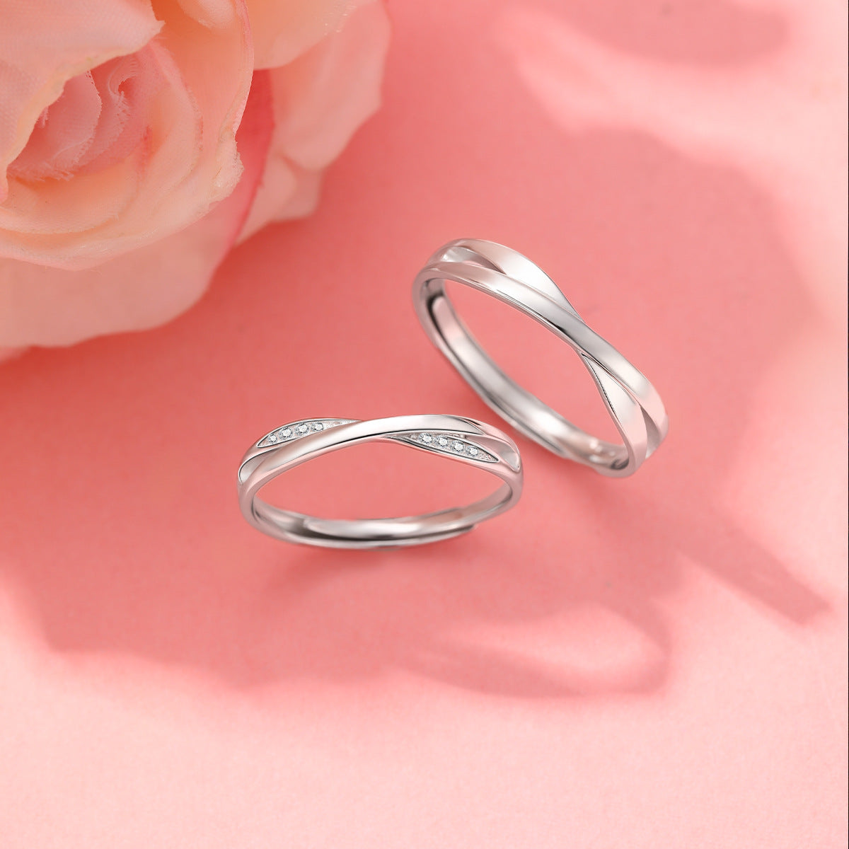 Mobius Male S925 Sterling Silver Women's Ring