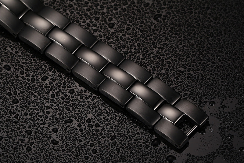 European And American Men's Bracelets Trendy Titanium Steel
