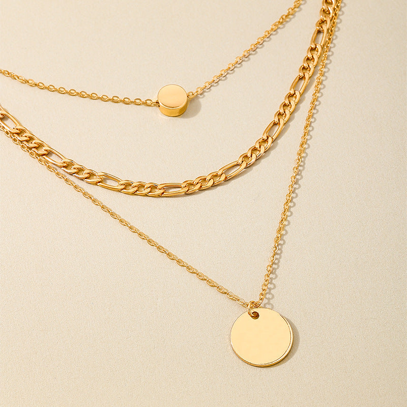 Planderful Vienna Verve Necklace – Elegant Retro Metal Design