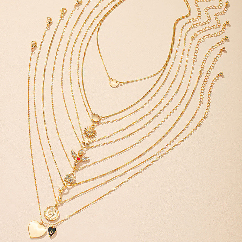 Butterfly Love Necklace Set with Elegant Minimalist Charm