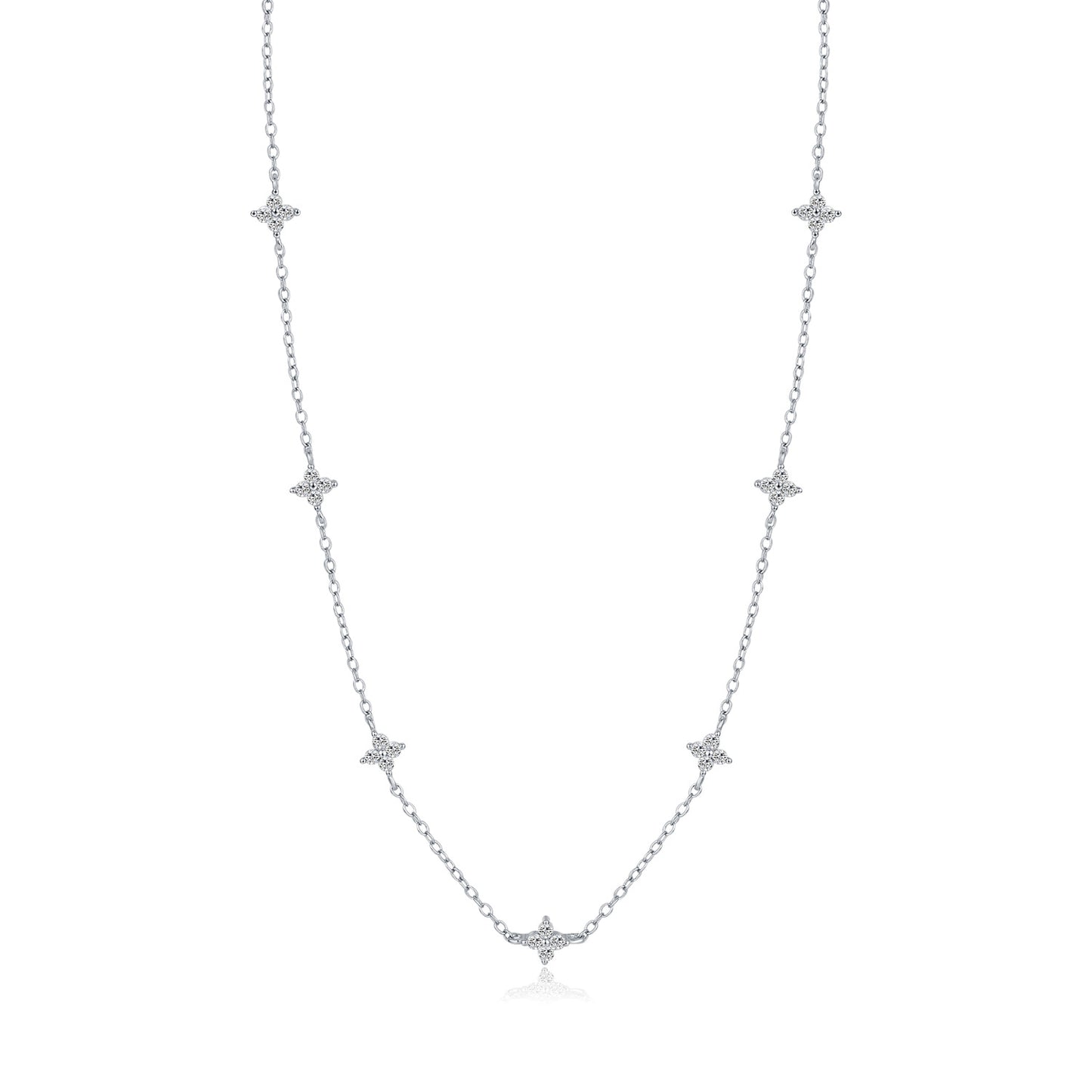 Planderful Everyday Genie Four-Leaf Clover Necklace – Timeless Elegance and Versatility