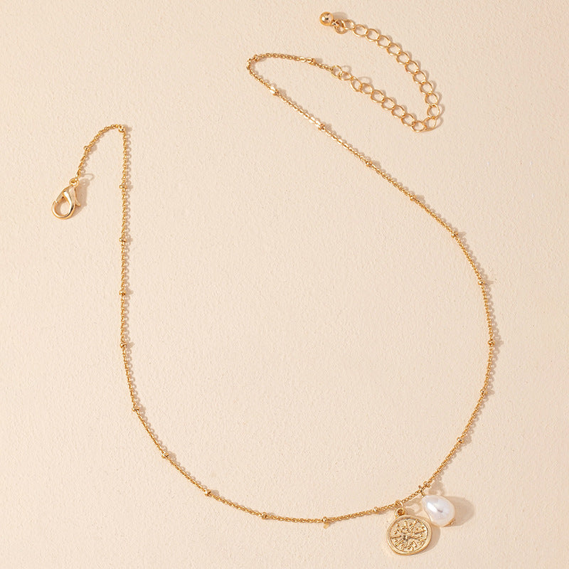 Frosty Wind French Pearl Necklace - Vienna Verve Collection