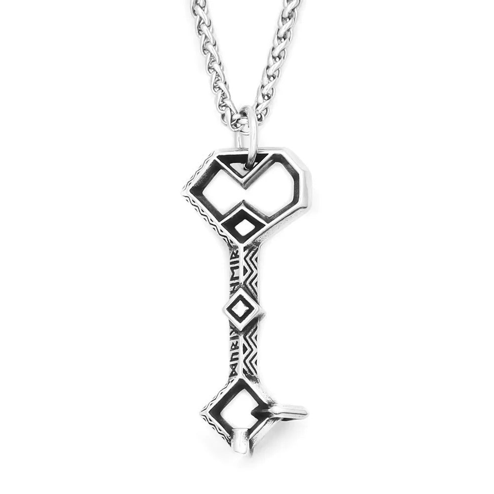 Punk Vintage Stainless Steel Men's Pendant Necklace