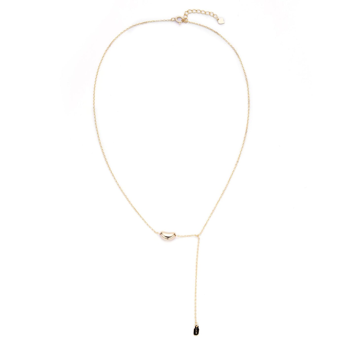 Korean Version of Simple INS Wind Acacia Bean Fringed Necklace
