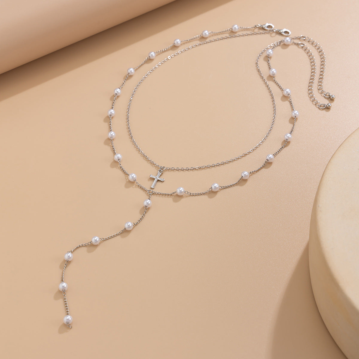 Planderful Vienna Verve Necklace – Elegant Retro Geometric Design