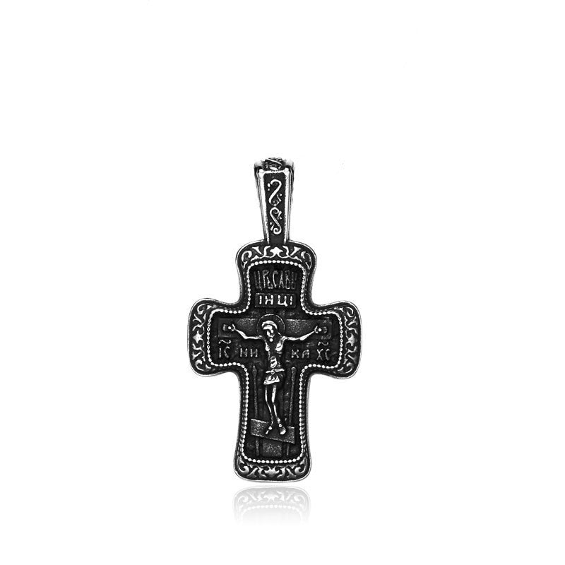 Stainless Steel Cross Pendant for Men - Exclusive Wholesale Collection