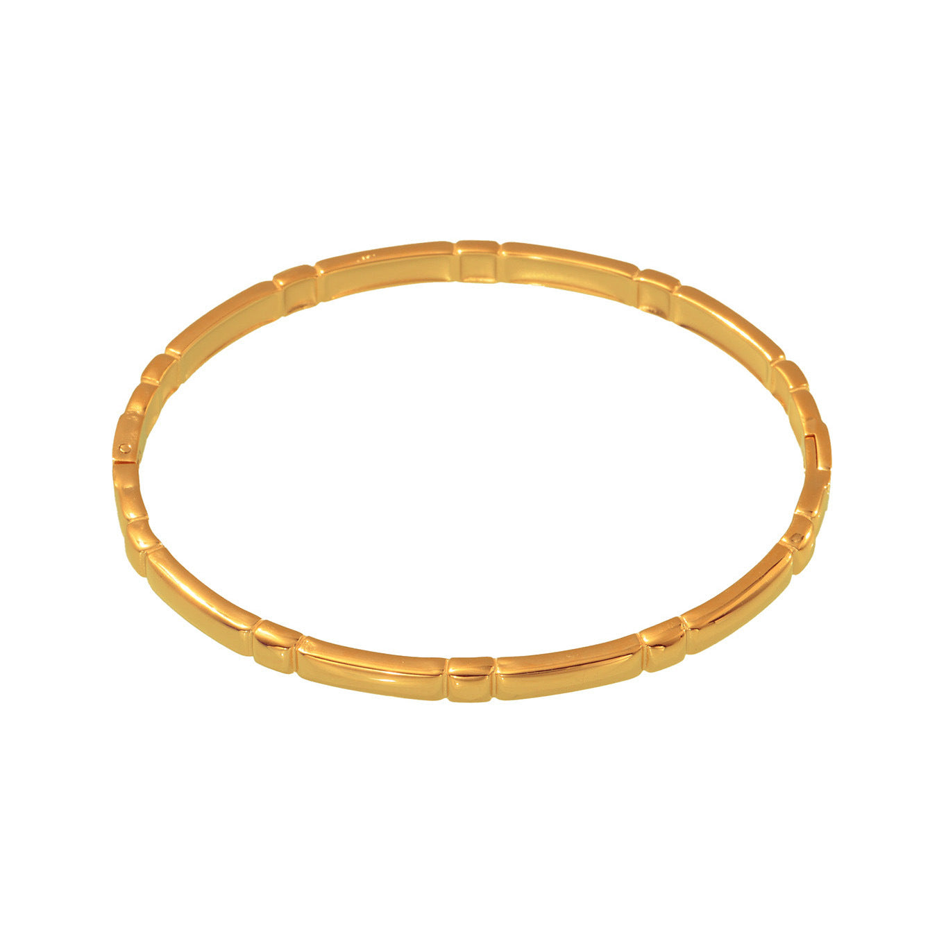 Planderful Ring Buckle Gold Tone Steel Bracelet Women