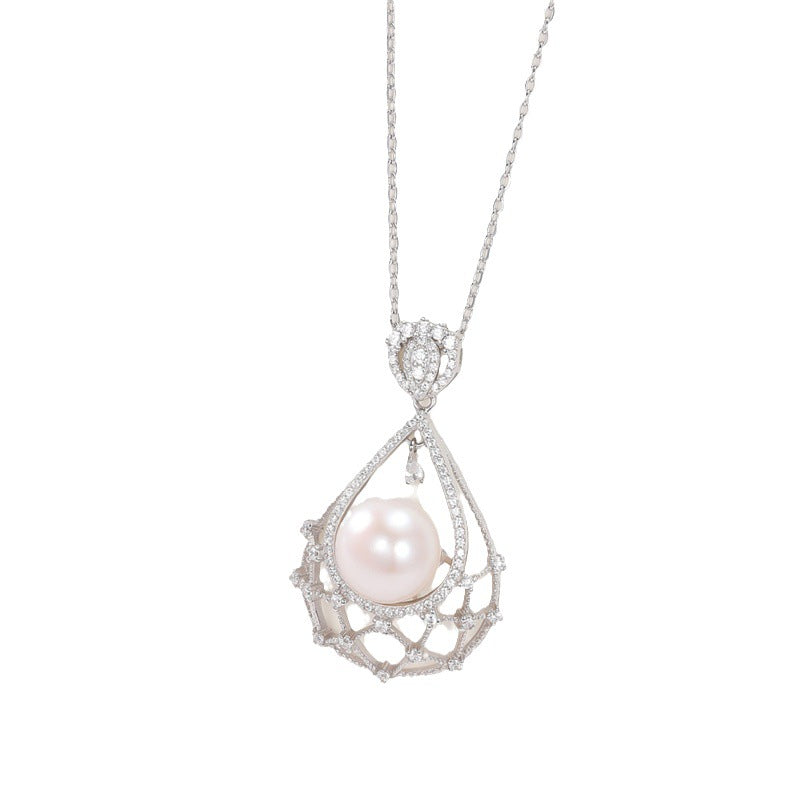 S925 Sterling Silver Freshwater Pearl Necklace