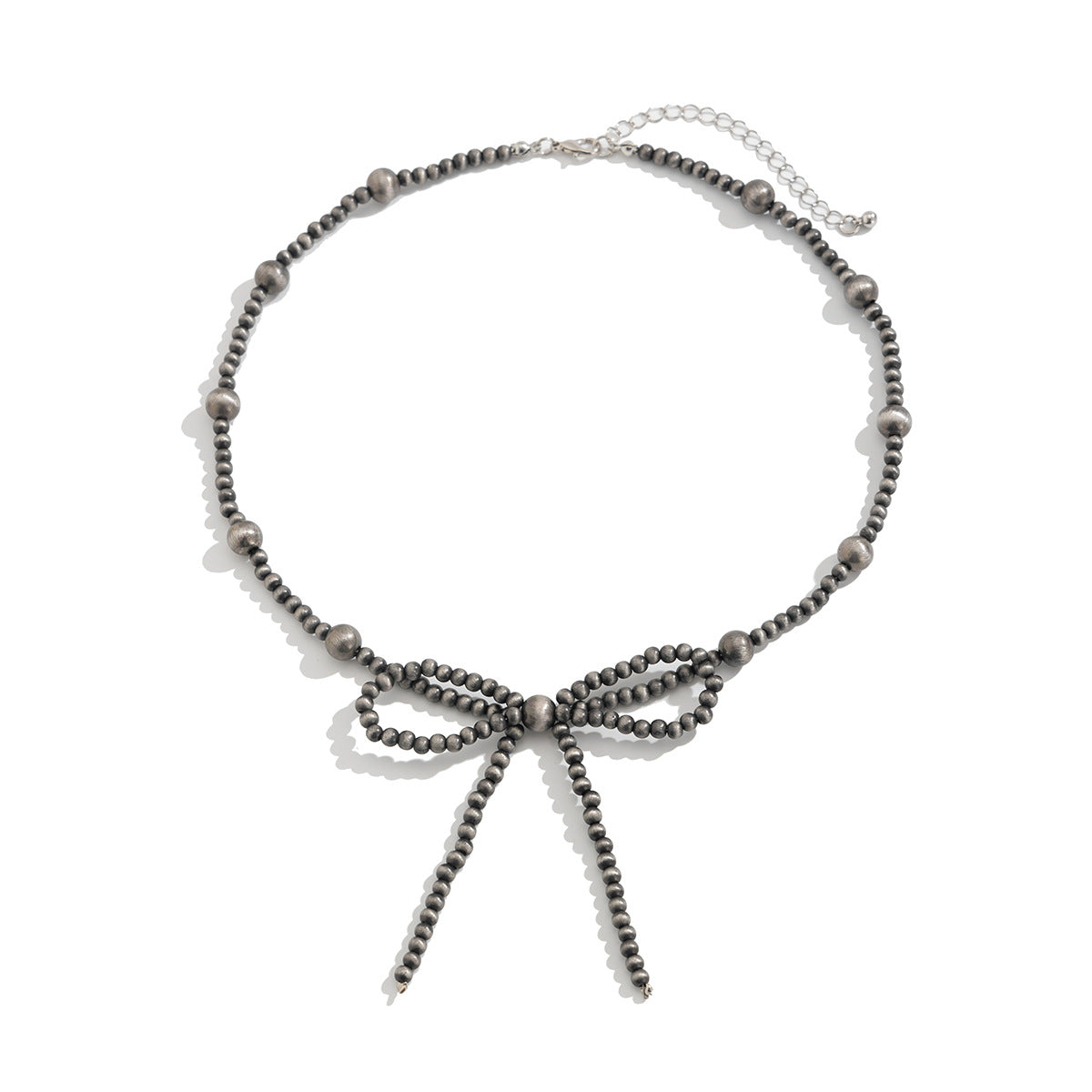 Planderful Vienna Verve Necklace – Handmade Ethnic Turquoise Bow Design