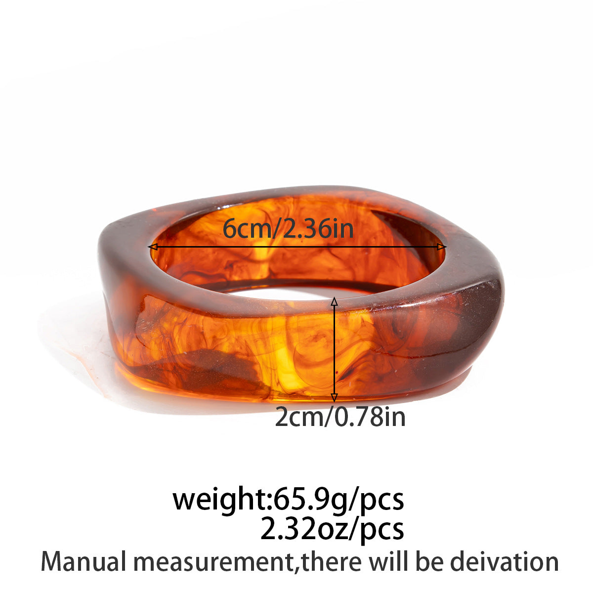Geometric Polygon Bracelet By Planderful Vienna Verve For Women Translucent Exaggerated Modern Statement Jewelry