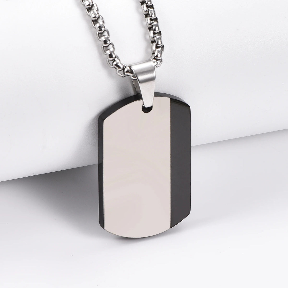Punk Stainless Steel Men's Pendant Necklace