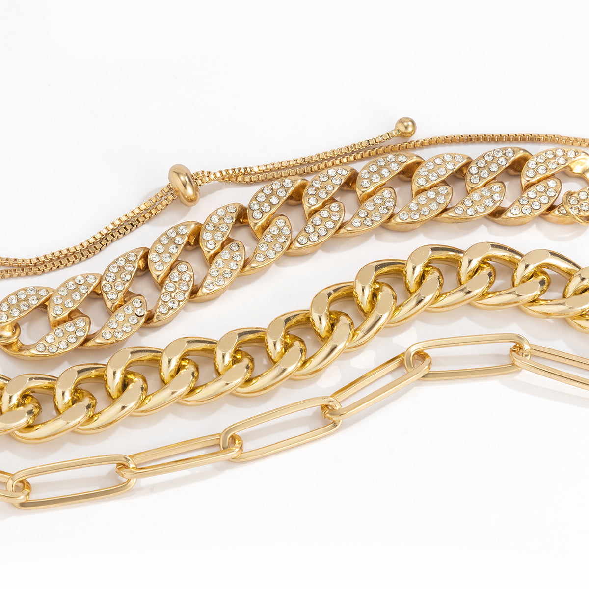 Planderful Retro Cuban Link Zircon Bracelet For Women With Rhinestone Cross Charm Vienna Verve