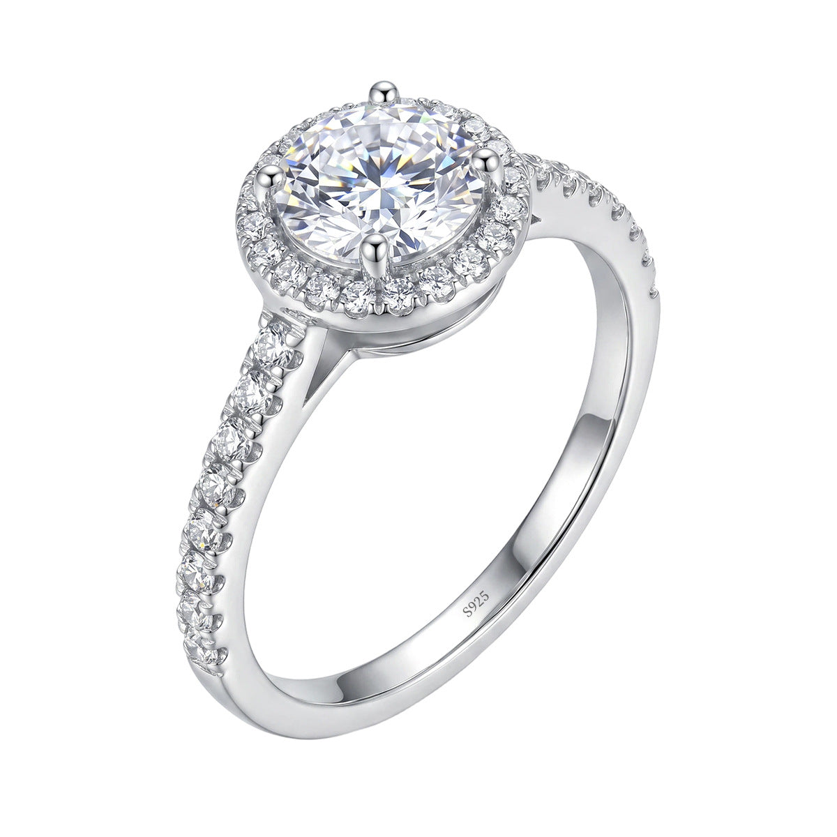 Four-Paw Round S925 Sterling Silver Women's Ring