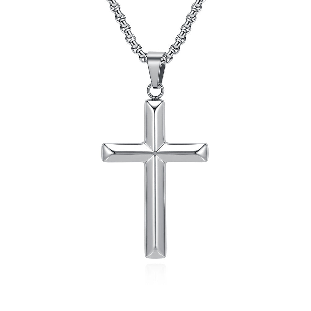 Stainless Steel Cross Necklace