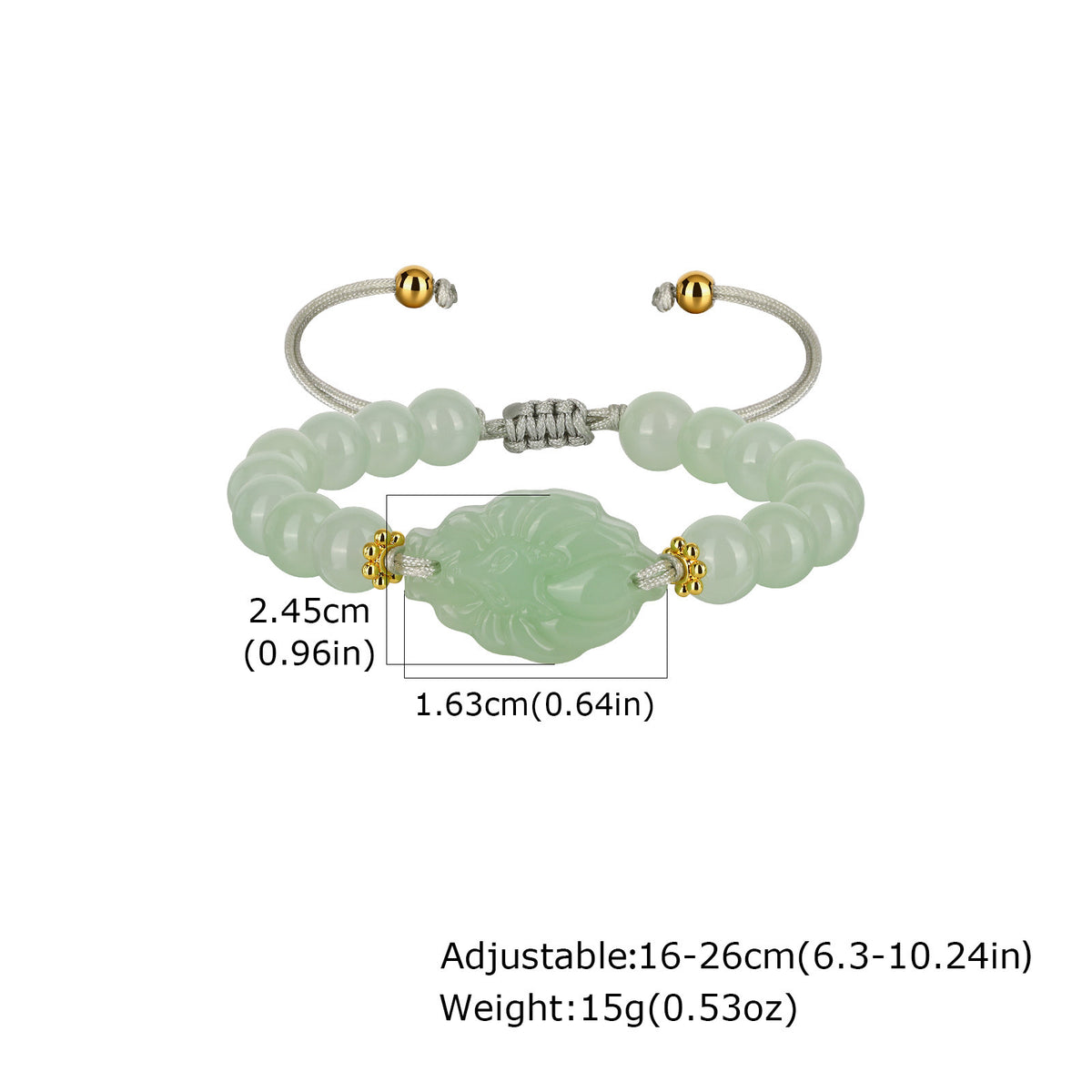 Adjustable Stainless Steel Bracelet for Women