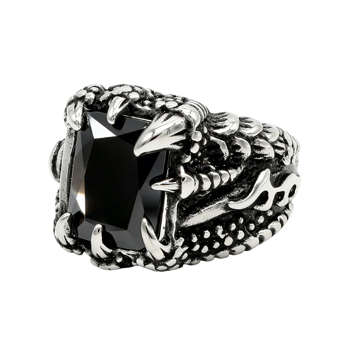 Dragon Claw Ring Titanium Steel Unisex Jewelry Bold Fashion Statement For Men And Women Planderful Everyday Genie