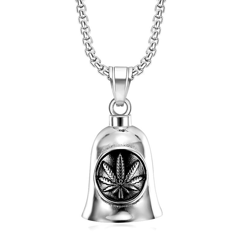 Punk Maple Leaf Stainless Steel Jewelry