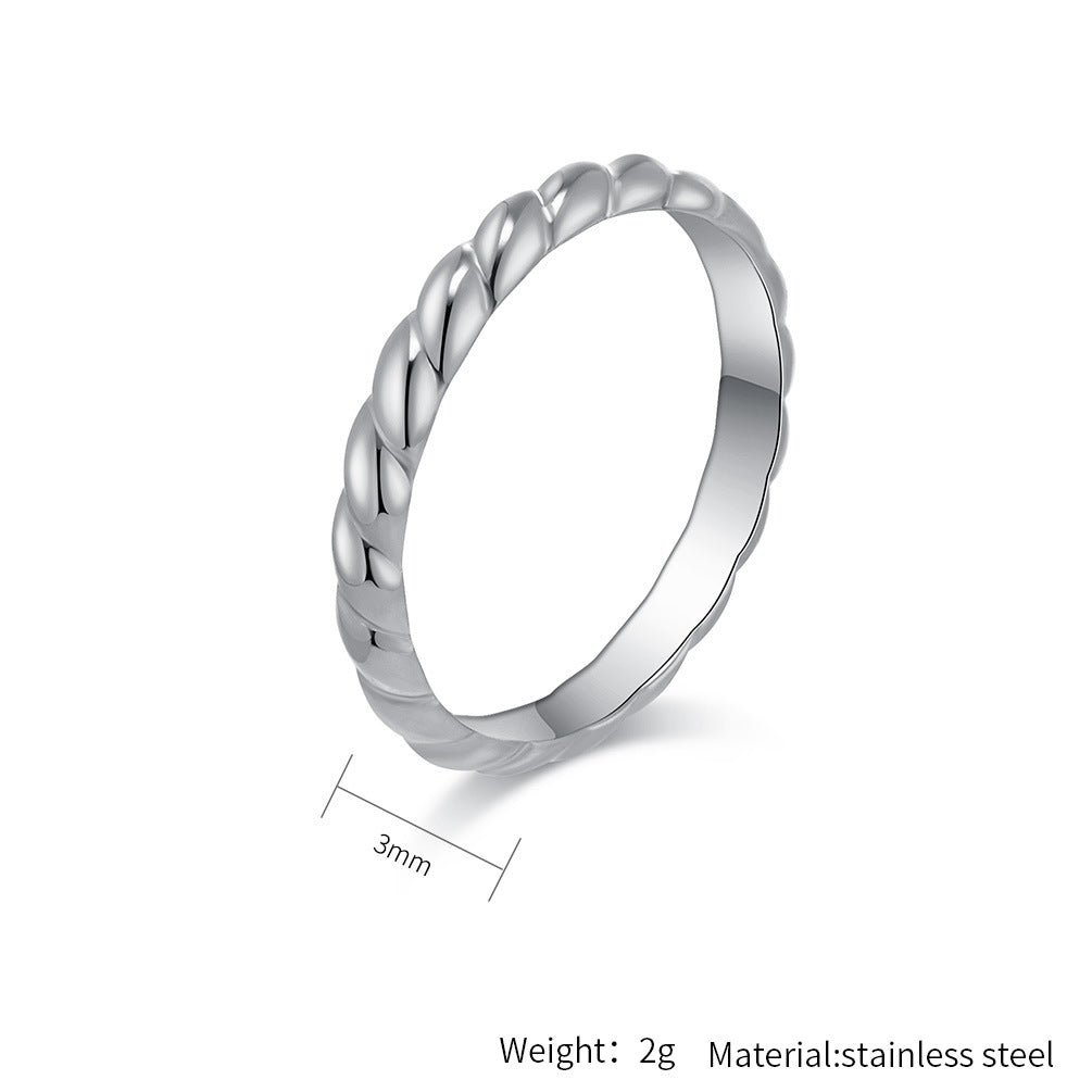 Steel Ring – Elegant Everyday Ring