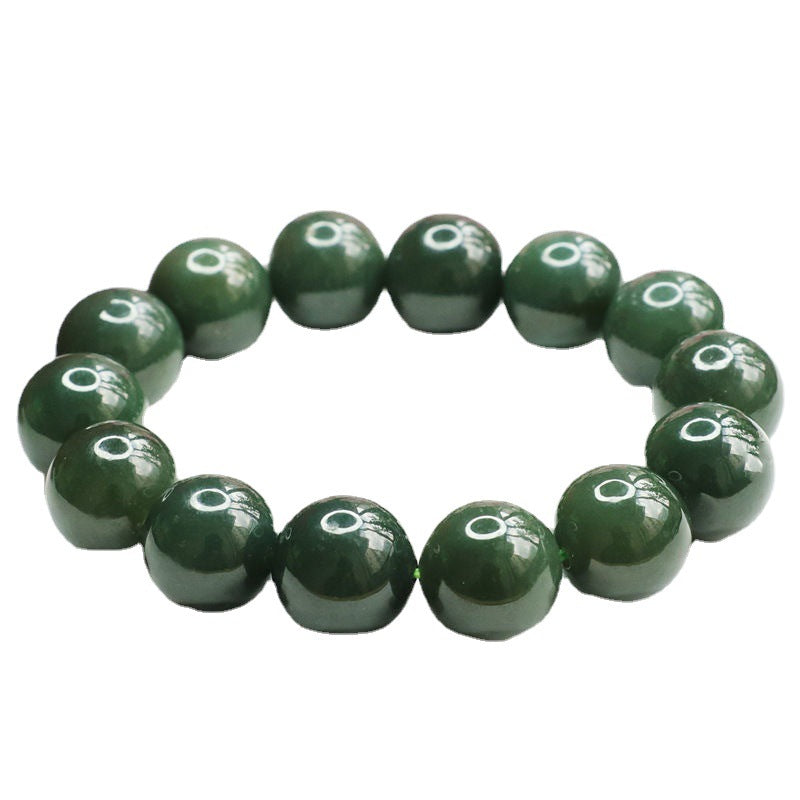 Dark Taqing Hetian Jade Bracelet