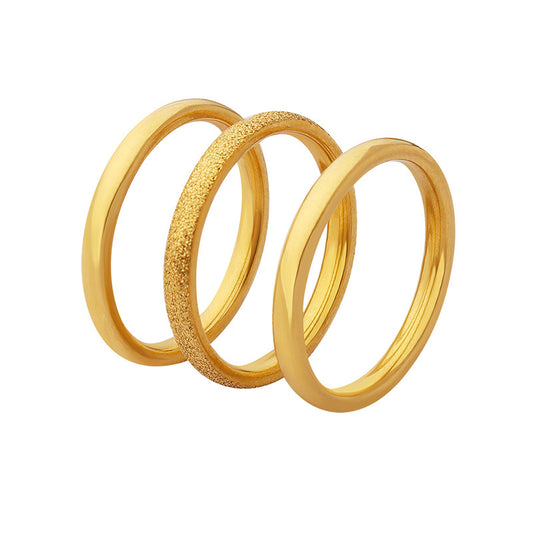 Eternal Love Metal Ring Set