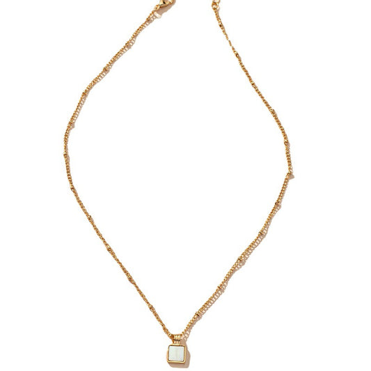 Chic Vienna Verve Metal Necklace - Wholesale Fashion Jewelry