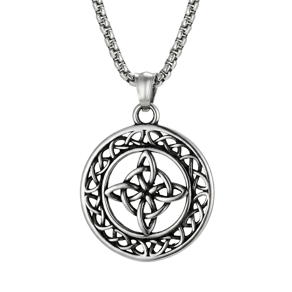 Celtic Knot Stainless Steel Pendant