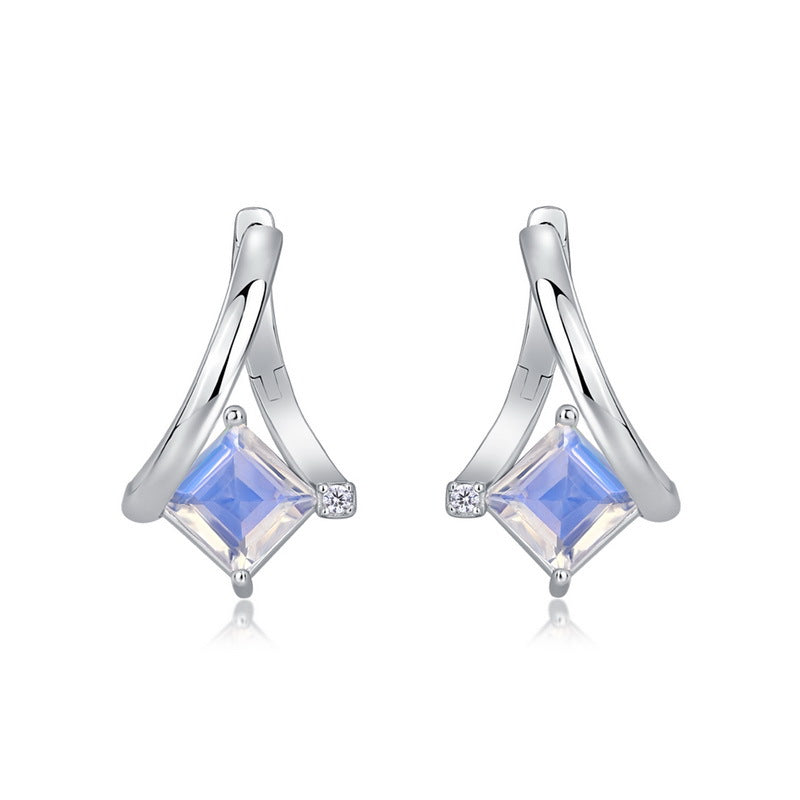 Planderful Everyday Genie Earrings – Unique Blue Moonlight Niche Design