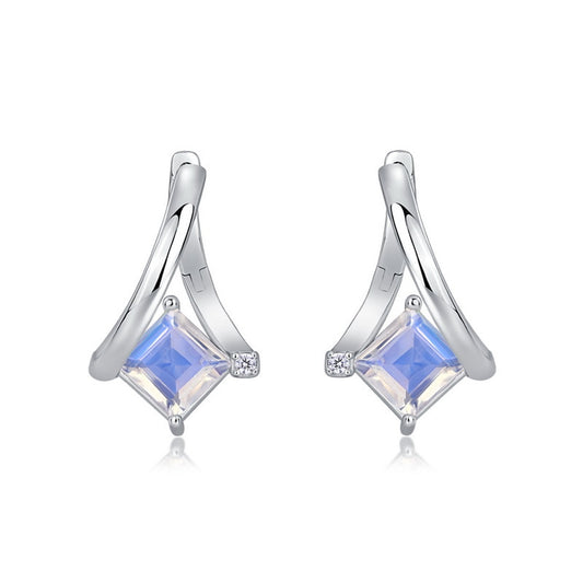 Planderful Everyday Genie Earrings – Unique Blue Moonlight Niche Design