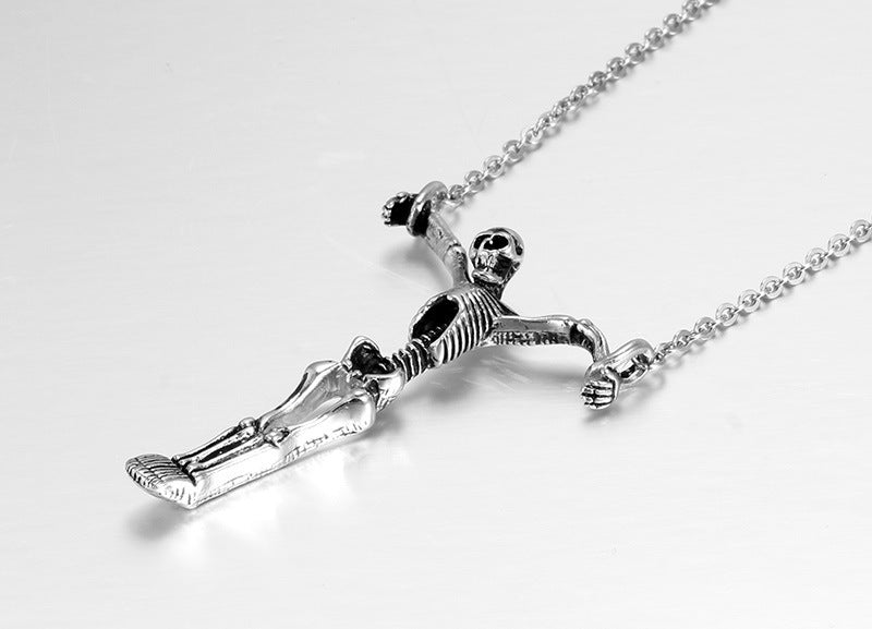 European and American Jewelry Skull Necklace Pendant for Men