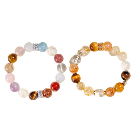 Planderful Fortune's Favor Bracelet – Elegant Crystal Beaded Design