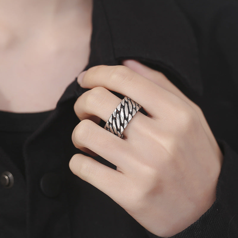 Stainless Steel Ring – Vintage
