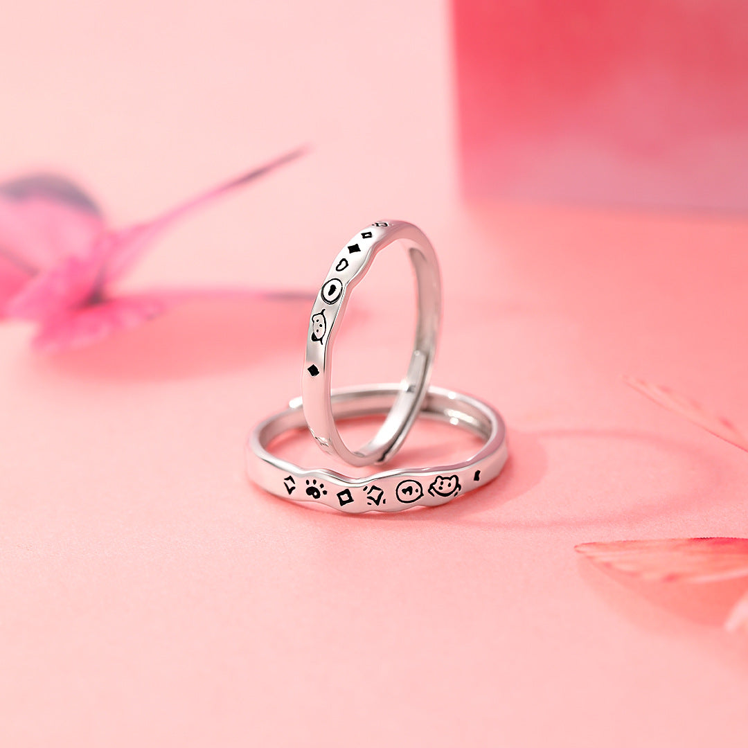 Meow Yan S925 Sterling Silver Women's Ring