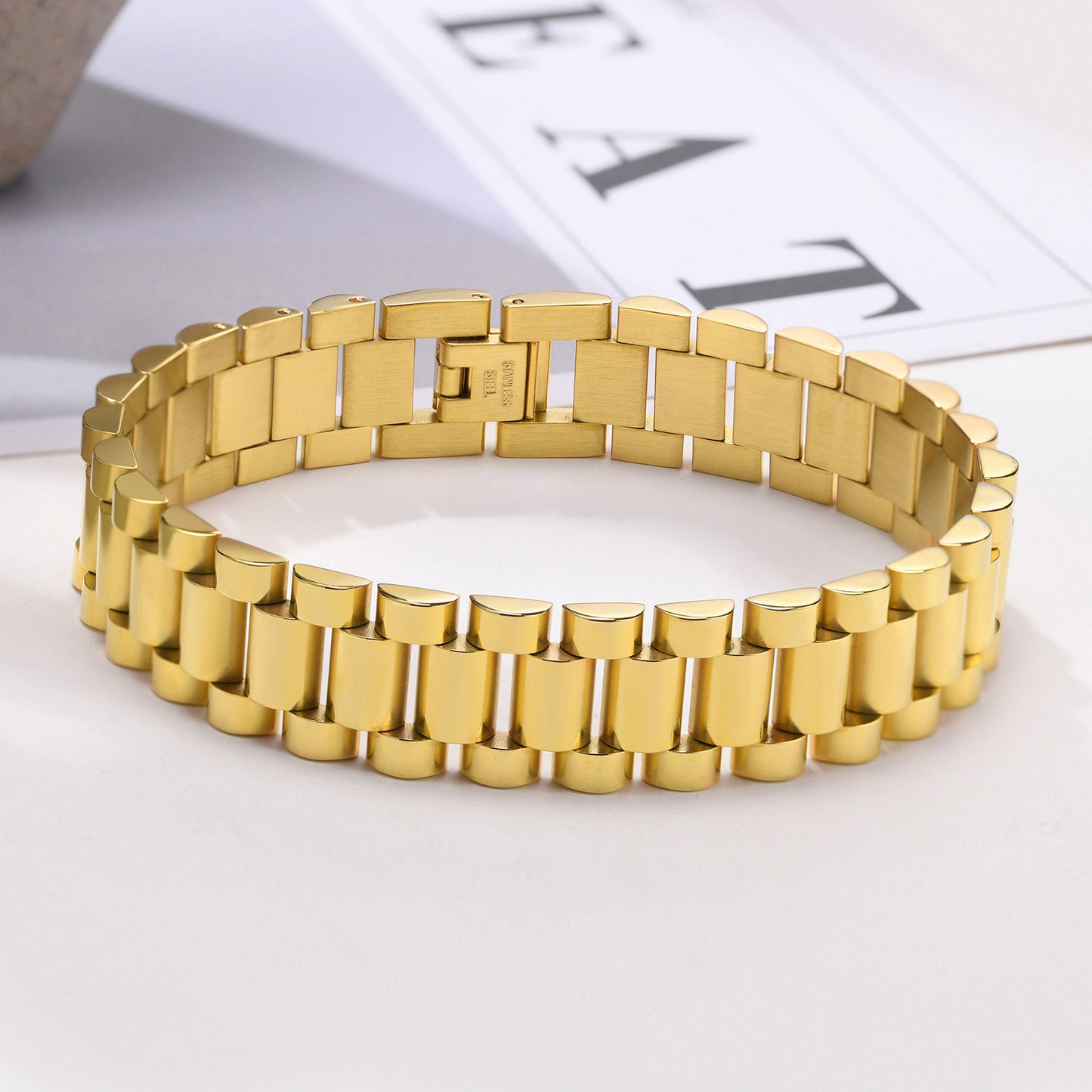 Bracelets Cross-border Accessories Titanium Steel Bracelet Men's Bracelet European and American