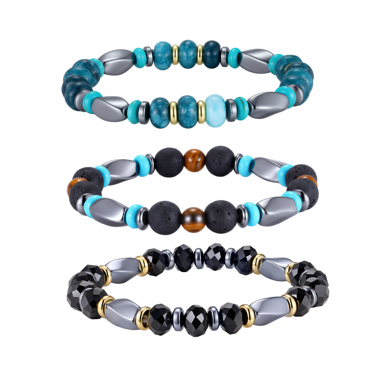 Black Stainless Steel Bracelet