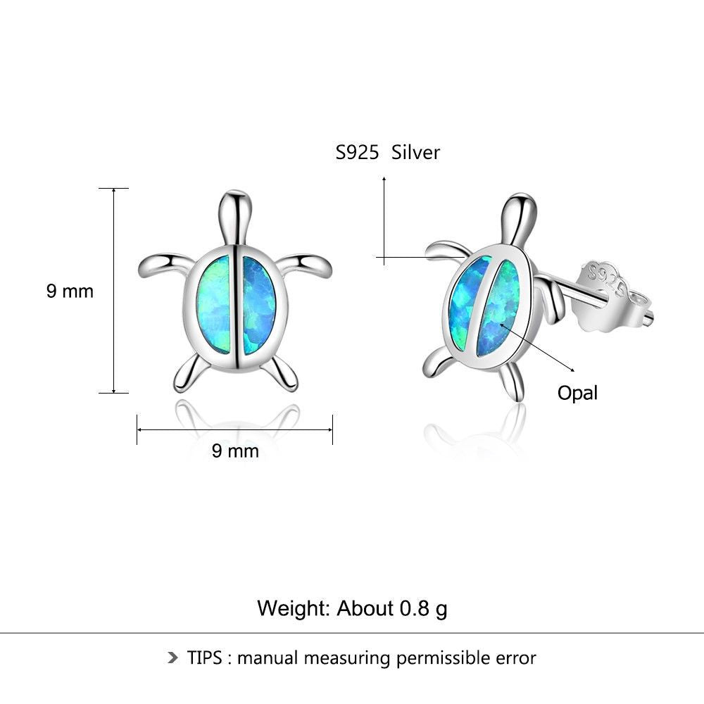 Planderful Jewelry Opal Sterling Silver Stud Earrings Everyday Genie Collection Timeless Elegance