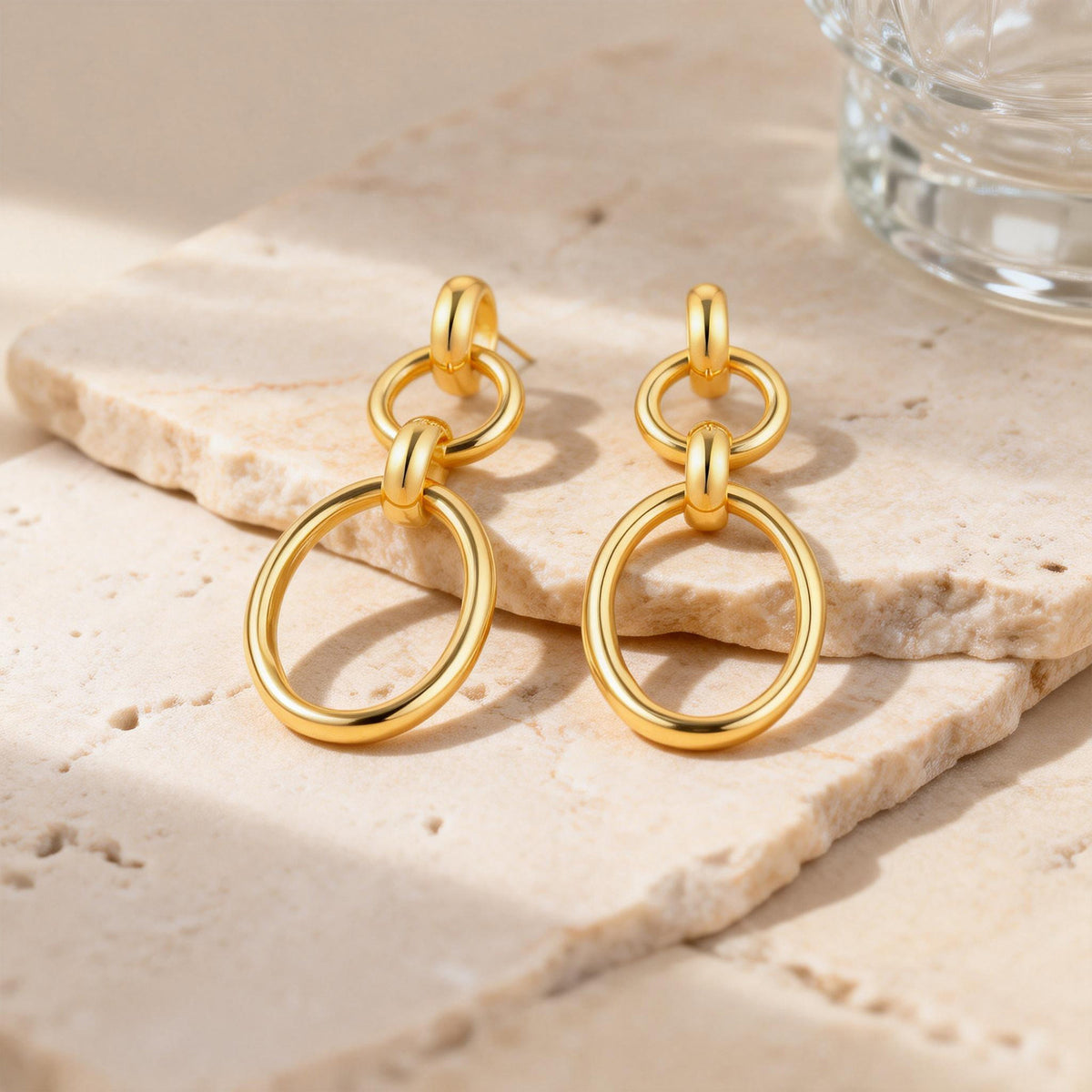 Modern Stainless Steel Earrings